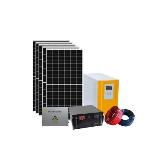 How to configure an off-grid photovoltaic power generation system