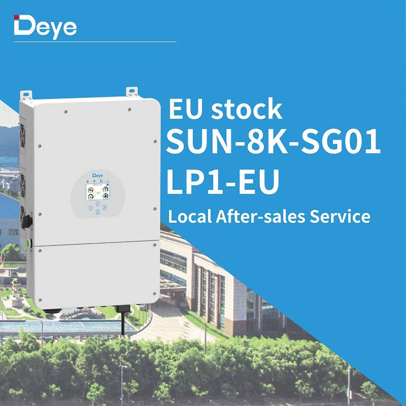 Deye SUN -8K-SG01LP1-EU deye 8kw 10kw 12kw 14kw 16kw deye Hybrid Solar Inverter